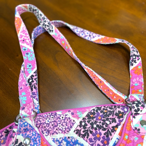 VERA BRADLEY GLENNA MODERN MEDLEY PRINT SHOULDER BAG Tote - Picture 10 of 16